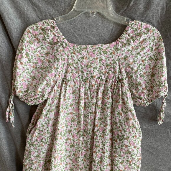 Chelsea & Violet Bohemian Kids Blouse SZ S Floral Pattern* - Picture 4 of 9
